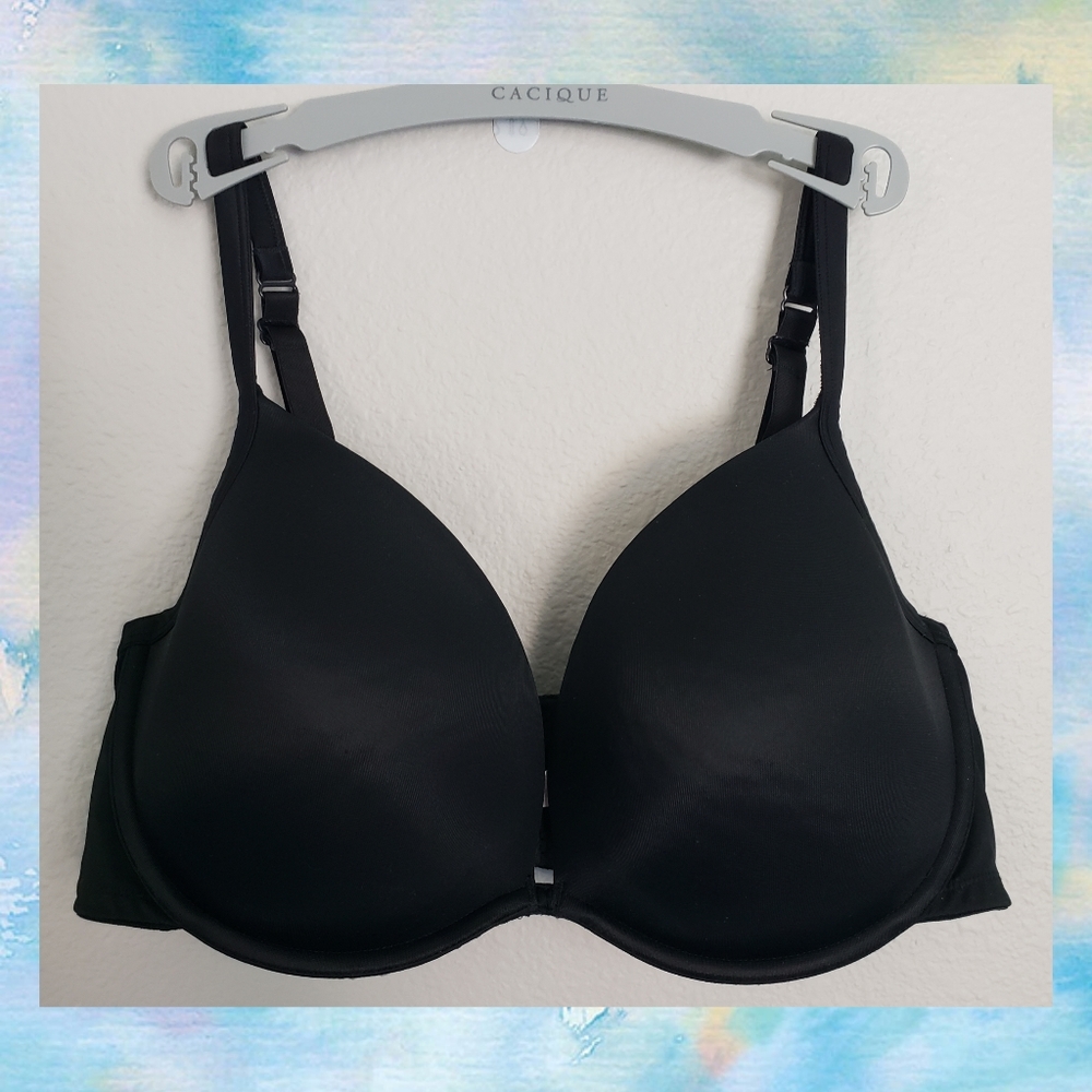 Cacique Boost Push Up Plunge Bra 42D